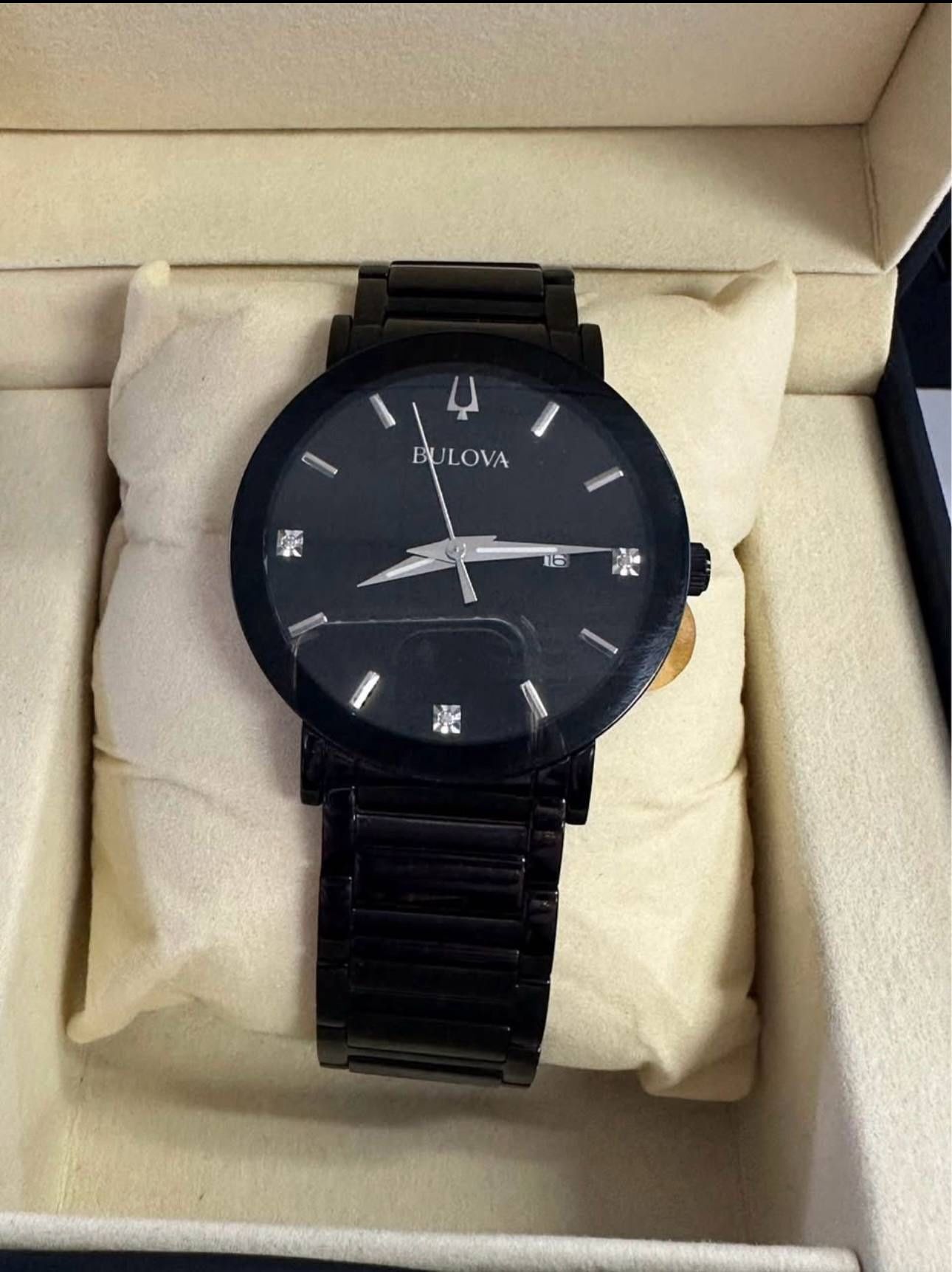 Bulova Men's watch W diamonds