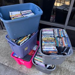 DVDs 700 approximately. Various titles.
