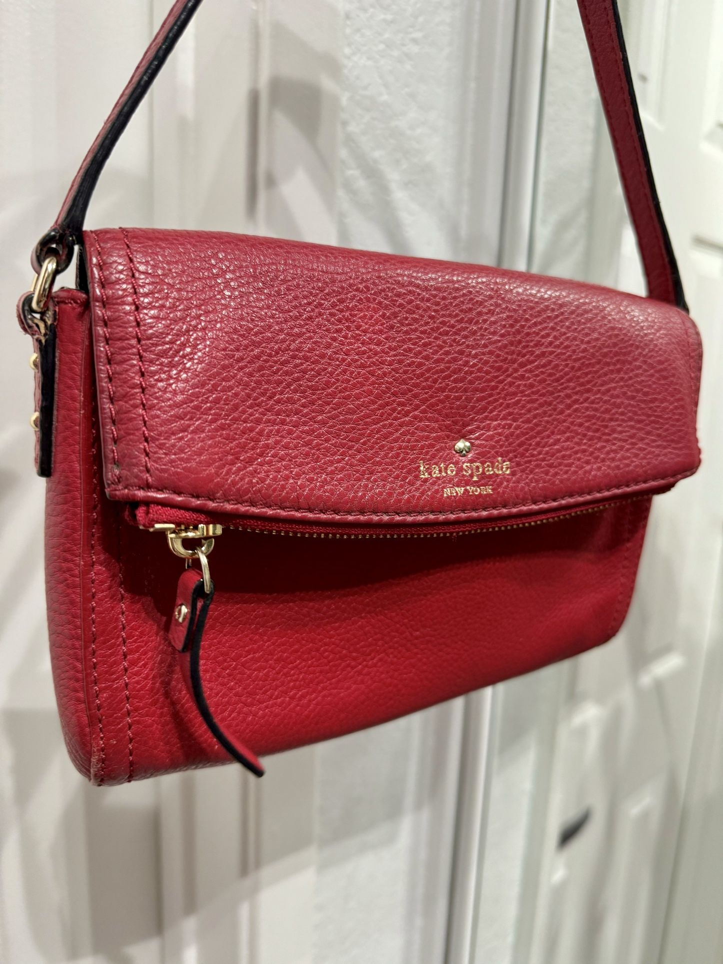 Kate Spade Red Crossbody Bag