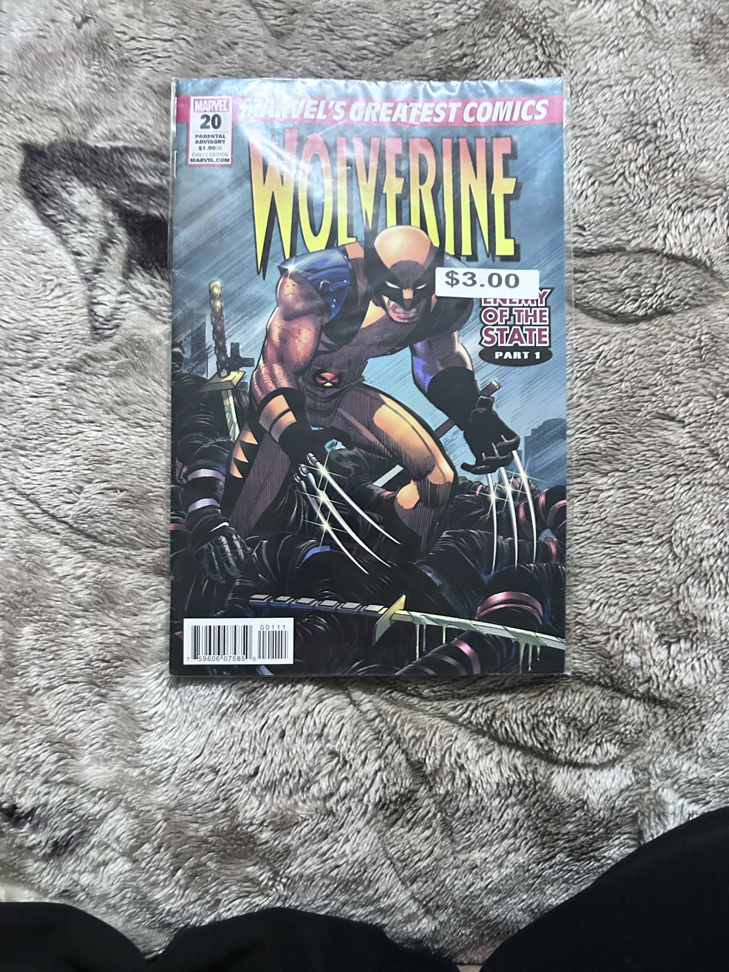 Wolverine (Vol. 3) #20 (2nd) NM; Marvel | Marvel's Greatest Comics