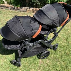 CONTOURS CURVE DOUBLE STROLLER 