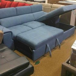 Ferriday Pull Out Bed Sectional 