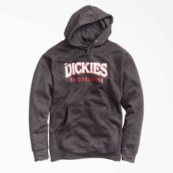Dickies Skateboarding Charcoal  Gray FleeceHoodie Men Size Xl TWR70CHH