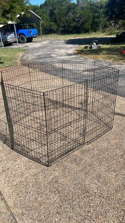 Metal pet pen