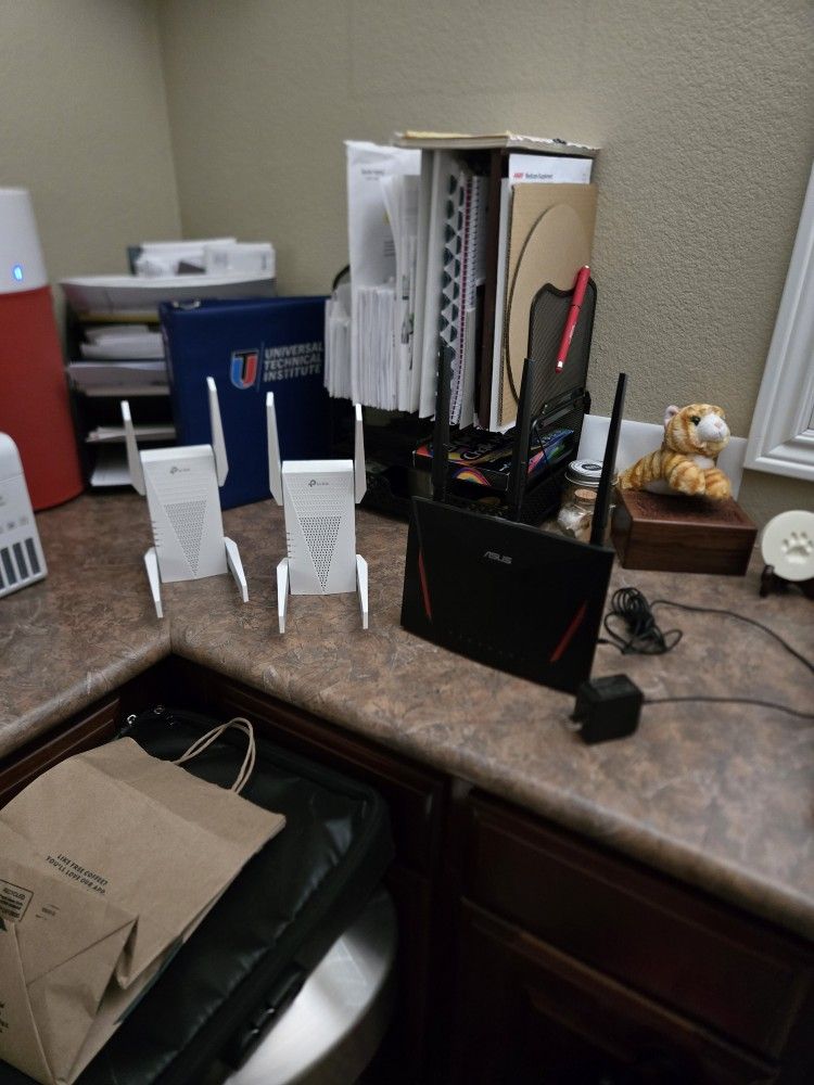 Asus Router and 2 Tplink Extenders