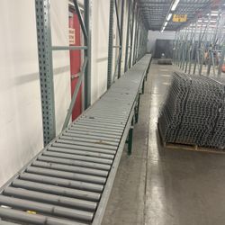 10 Ft Gravity Rollers 24 Inches Wide $85 A Section For 10 Feet