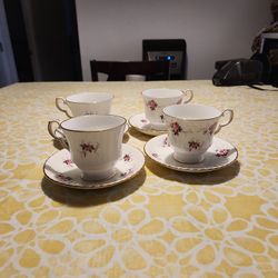 Princess House Teacups And Saucers