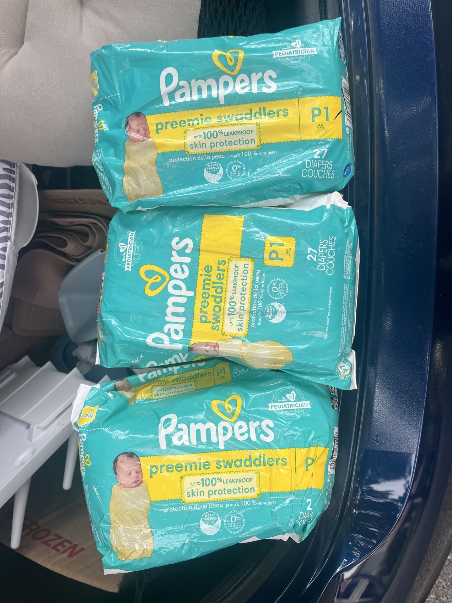 1 Pack Baby Swaddler Diapers Opened Bag But NEW -