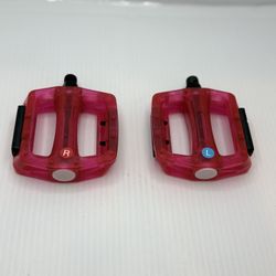 Red Iped Platform Bicycle Pedals 9/16"  BMX MTB FiXiE Track Road Bike Cruiser