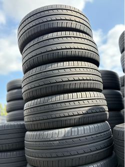 205/60/16 vendo set de Tires con 85% de vida las 4 marca Yokohama