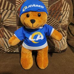 Los Angeles Rams NFL Football Bear Plush