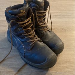 Steel Tow Work Boots 