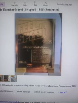 Dale Earnhardt  Feel The Speed