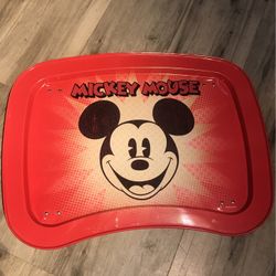 DISNEY MICKEY MOUSE METAL TV TRAY WITH FOLDABLE LEGS