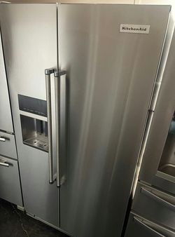 KitchenAid Side by Side Refrigerator Stainless Steel