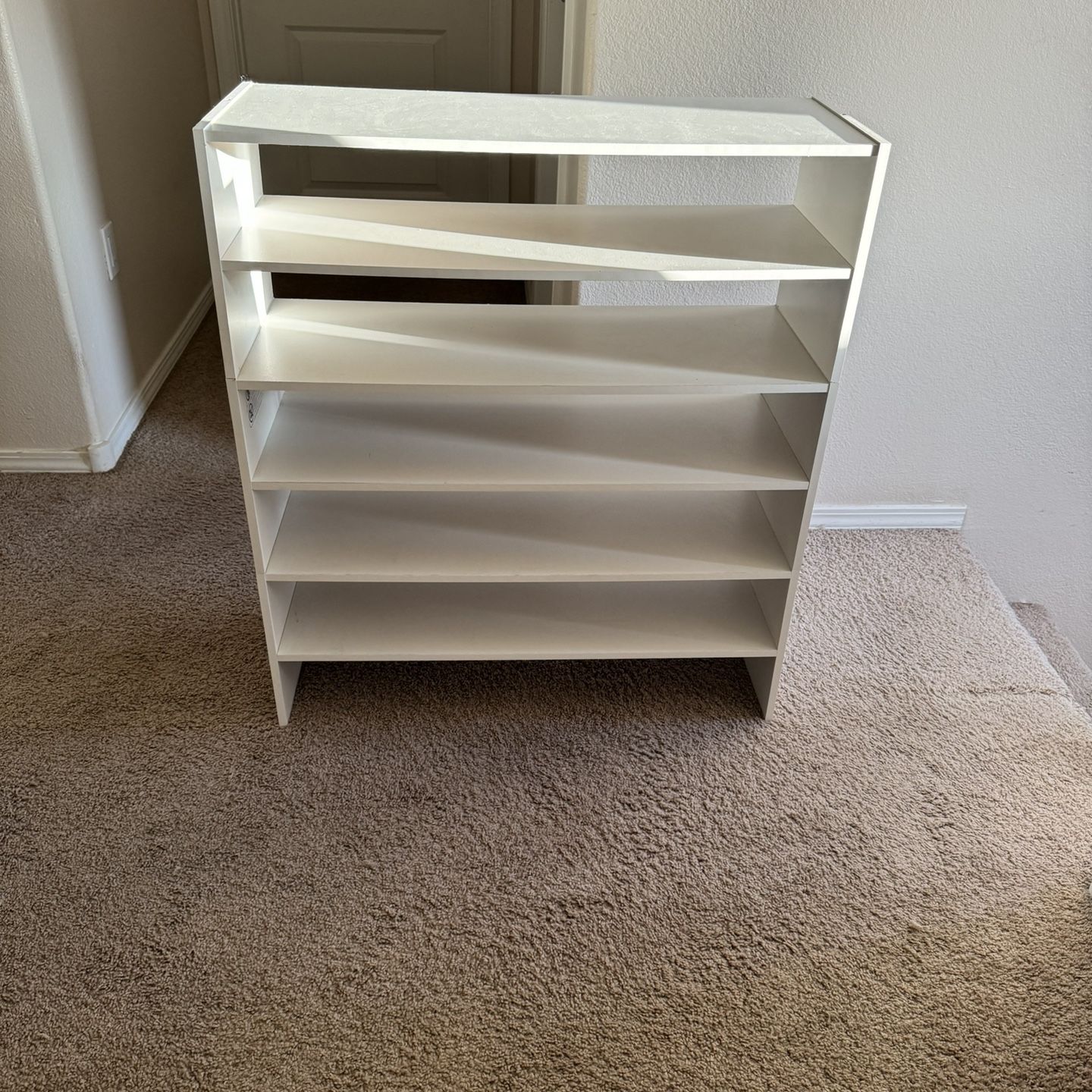 Target shoe shelves (x3) 