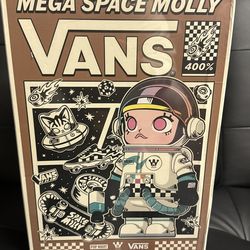 Pop Mart Mega Space Molly Vans 400%