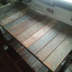 Drawing Table and Matching Bench