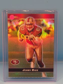 2000 Bowman's Best Football Jerry Rice Card #12