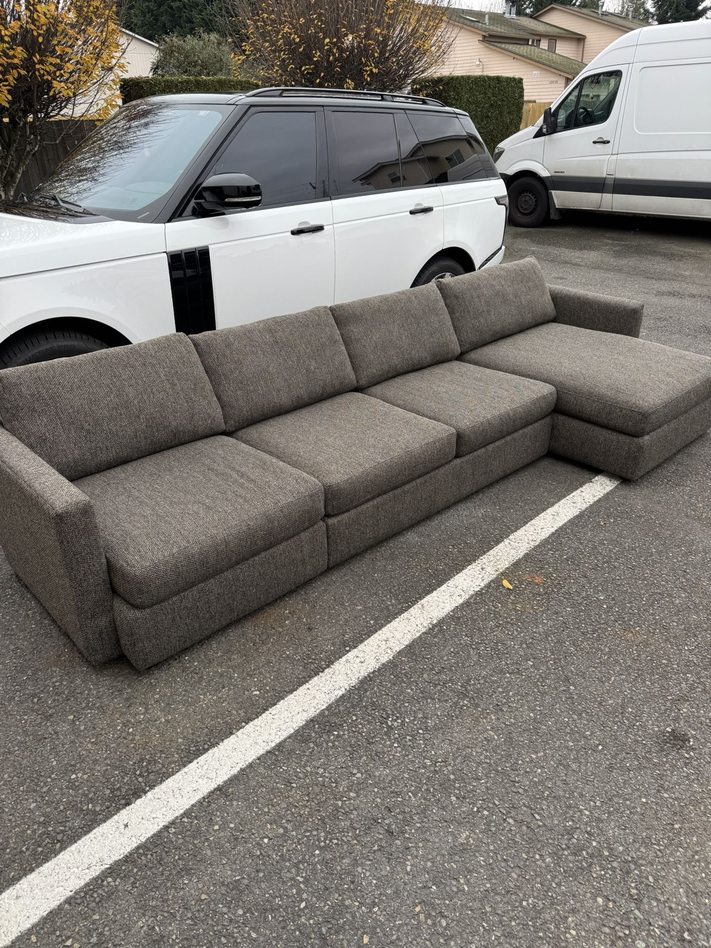 Sectional Couch Like New Delivery Available