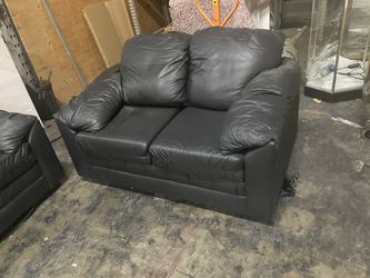 Black couches