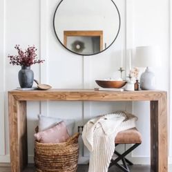 Console Table - West Elm Inspired