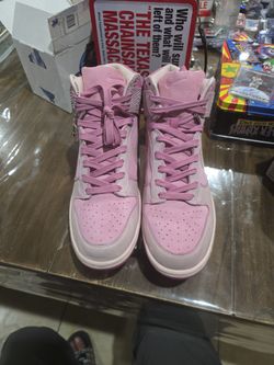 Nike Dunk High Year Of The Pig 2007 Size 9.5 pre owned 309235-661 *NO BOX* RARE