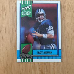 1990 Topps Troy Aikman #3