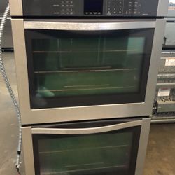 Whirlpool 30” Wide Stainless Steel Double Electric Wall Oven 
