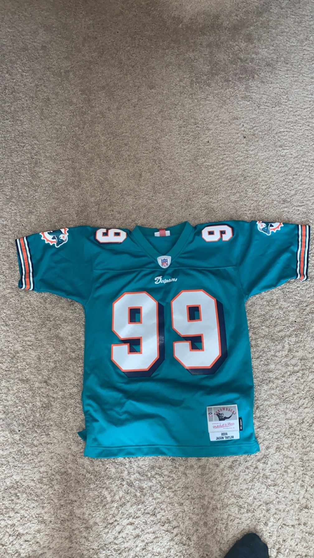 Mitchell & Ness Jason Taylor Jersey Size Small (36)