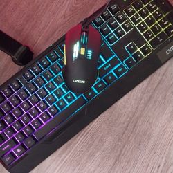 RGB Keyboard And Mouse 