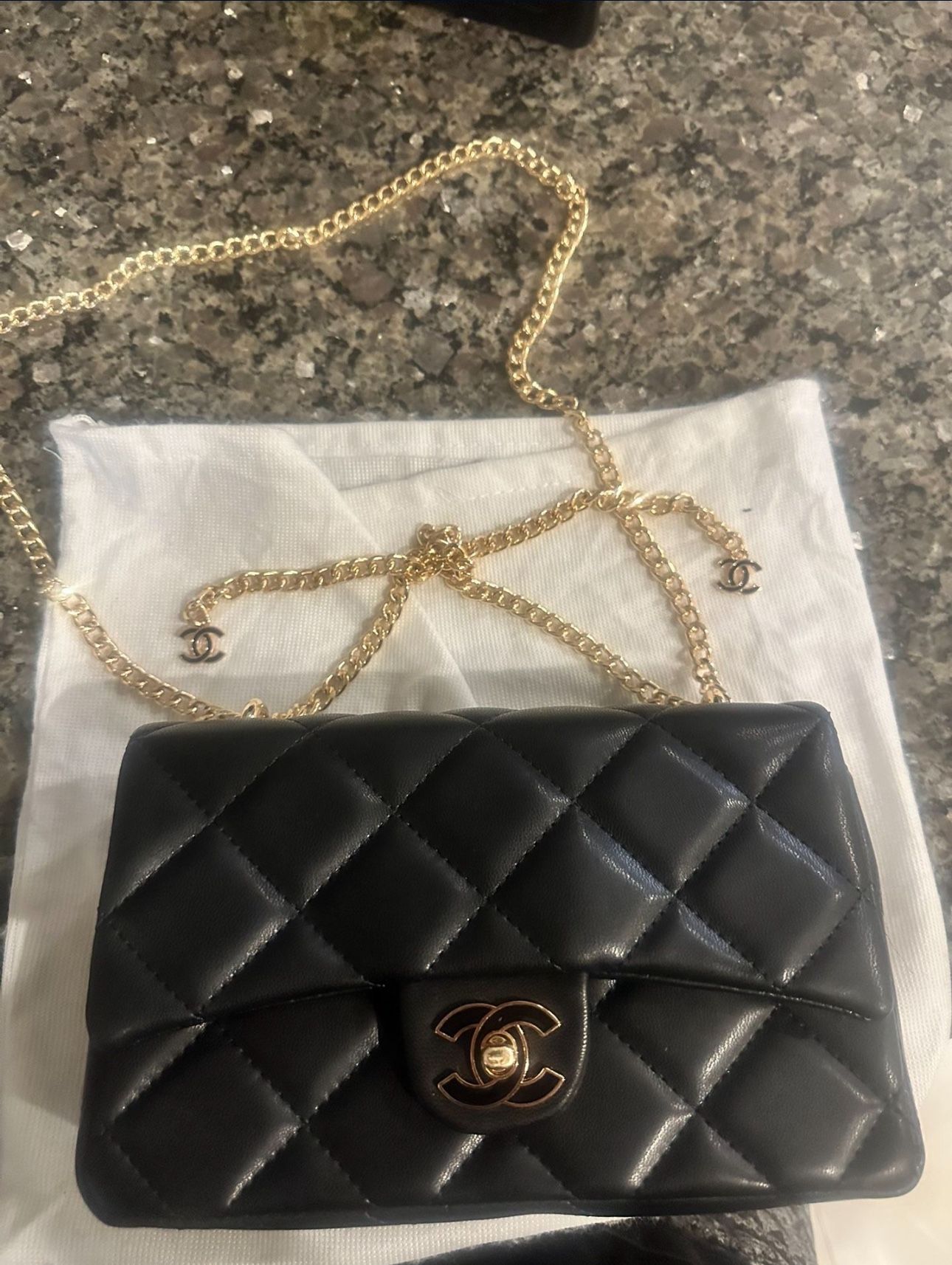 Chanel Diamond Quilted Small Flap Bag 