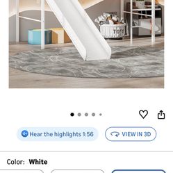 Full Toddler Bed With Slide