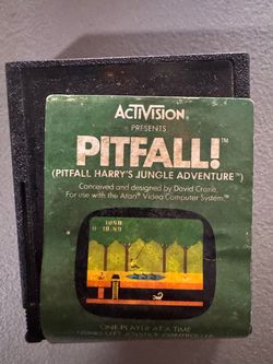 UNTESTED! 1982 Activision Pitfall Action Adventure Game Cartridge Atari 2600