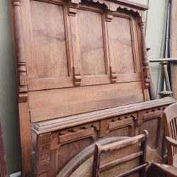 Antique Victorian Bed Frame