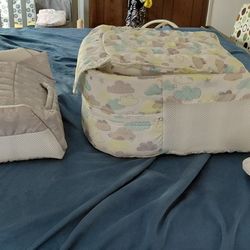 Two Changing Pads With Fitted Sheets