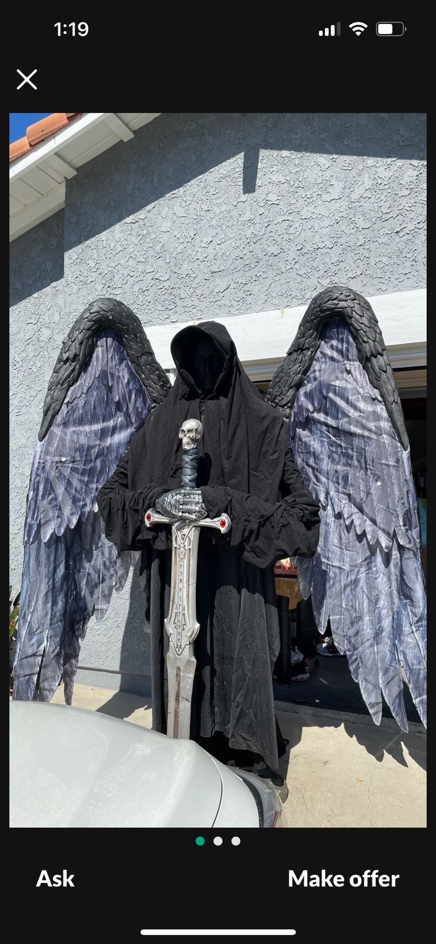 Dark Angel Halloween Animatronics