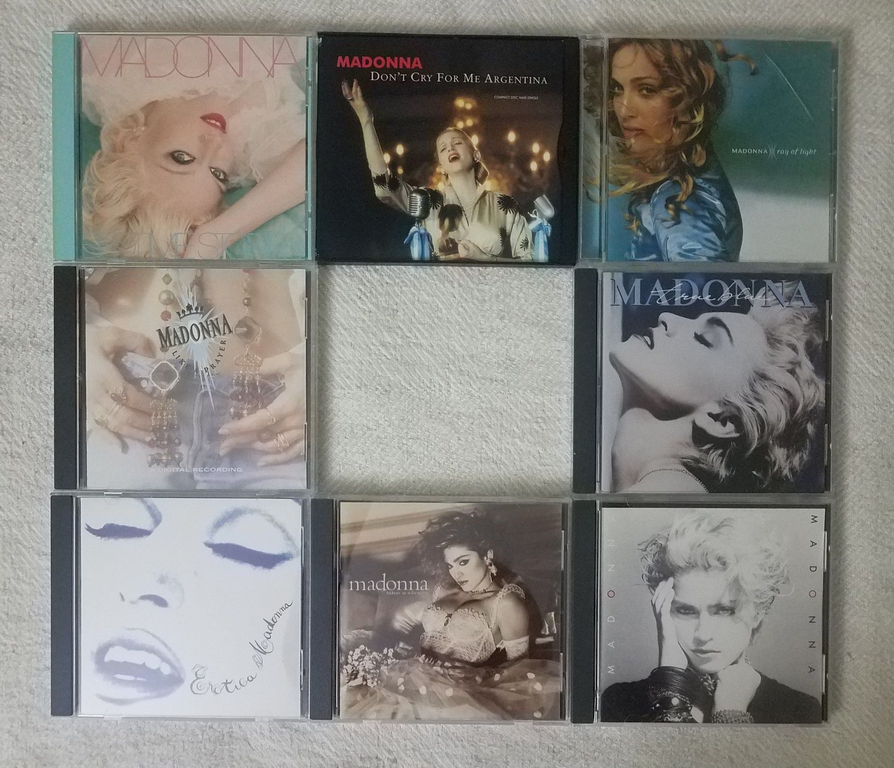 (64) 1990s Music CDs - Pop, R&B, Musicals, Movie Soundtracks and others