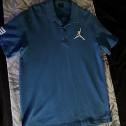 Jordan Collard Shirt University Blue 