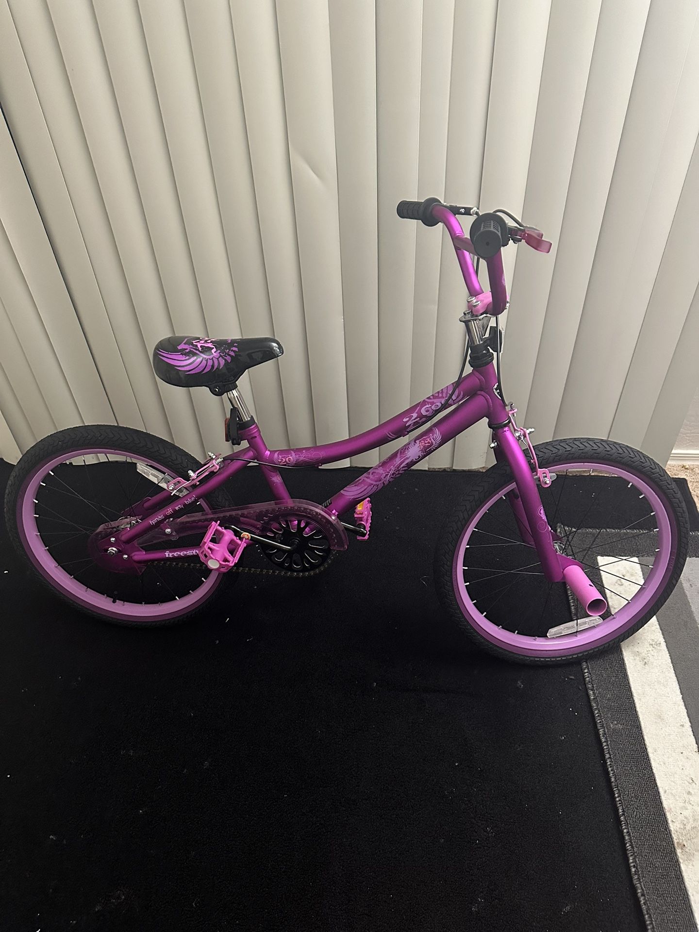 Kent 20" 2 Cool BMX Girl's Child Bike, Satin Purple