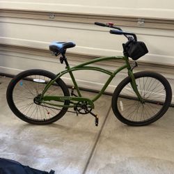 Green Men’s Bike Sea Wind Beach Cruiser 