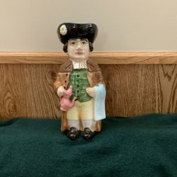 Vintage Ceramic Toby Jug Pitcher