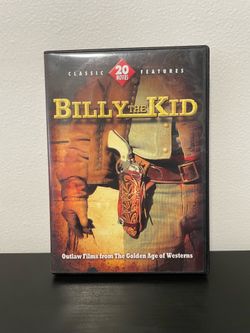 Billy The Kid 20 Movies DVD 4-Disc Set Western Outlaw Classics Unrated Vintage