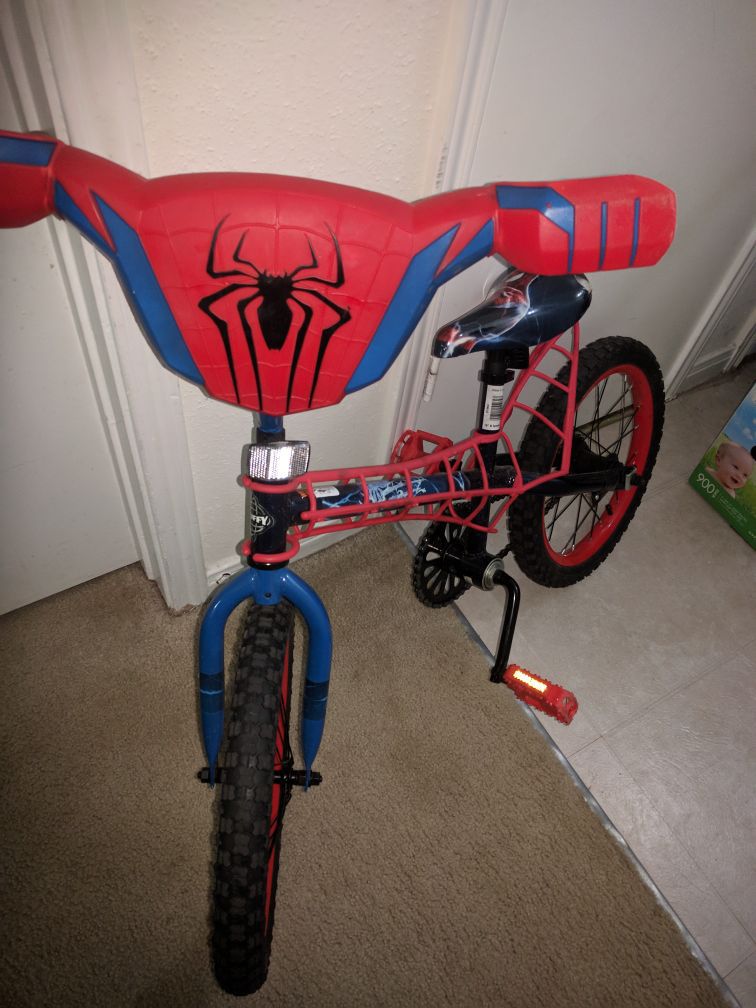 Spiderman bike 16"