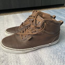 Brown High Top Vans