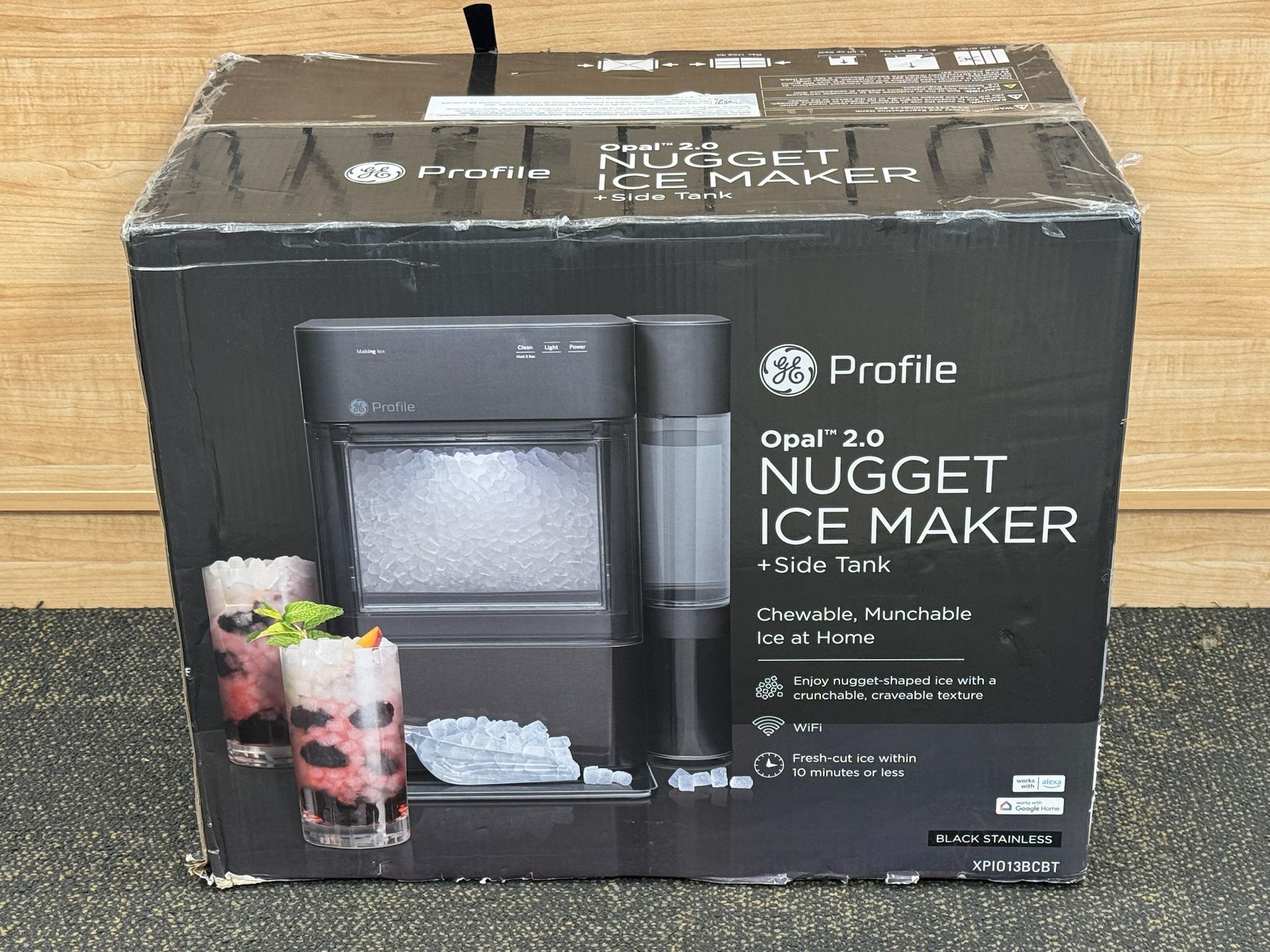 GE XPIO13BCFBT Profile - Opal 2.0 Ultra Nugget Ice Maker with Side Tank