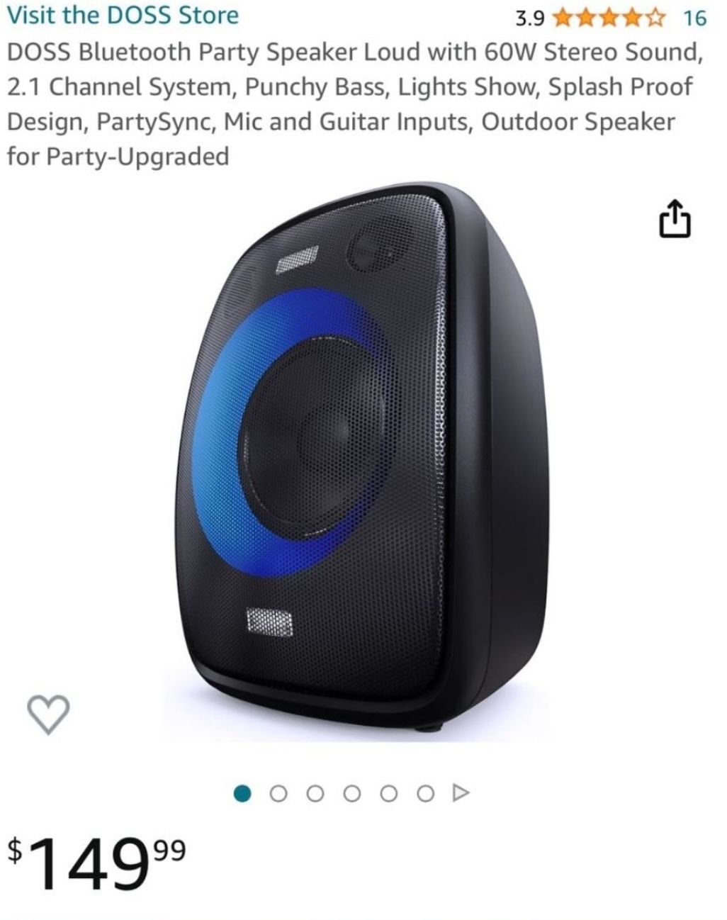 Doss Bluetooth Speaker