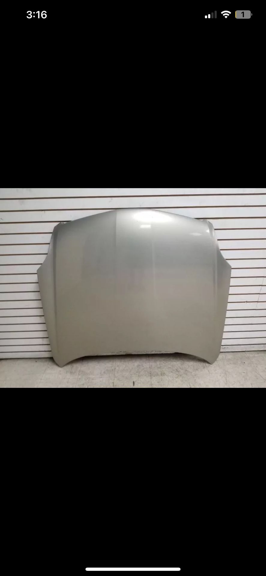 03-04 INFINITI G35 Sedan Hood Silver
