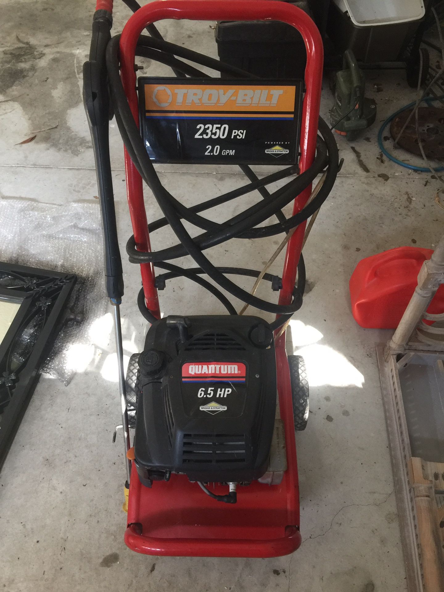 Troy Bilt Pressure Washer ! Works great