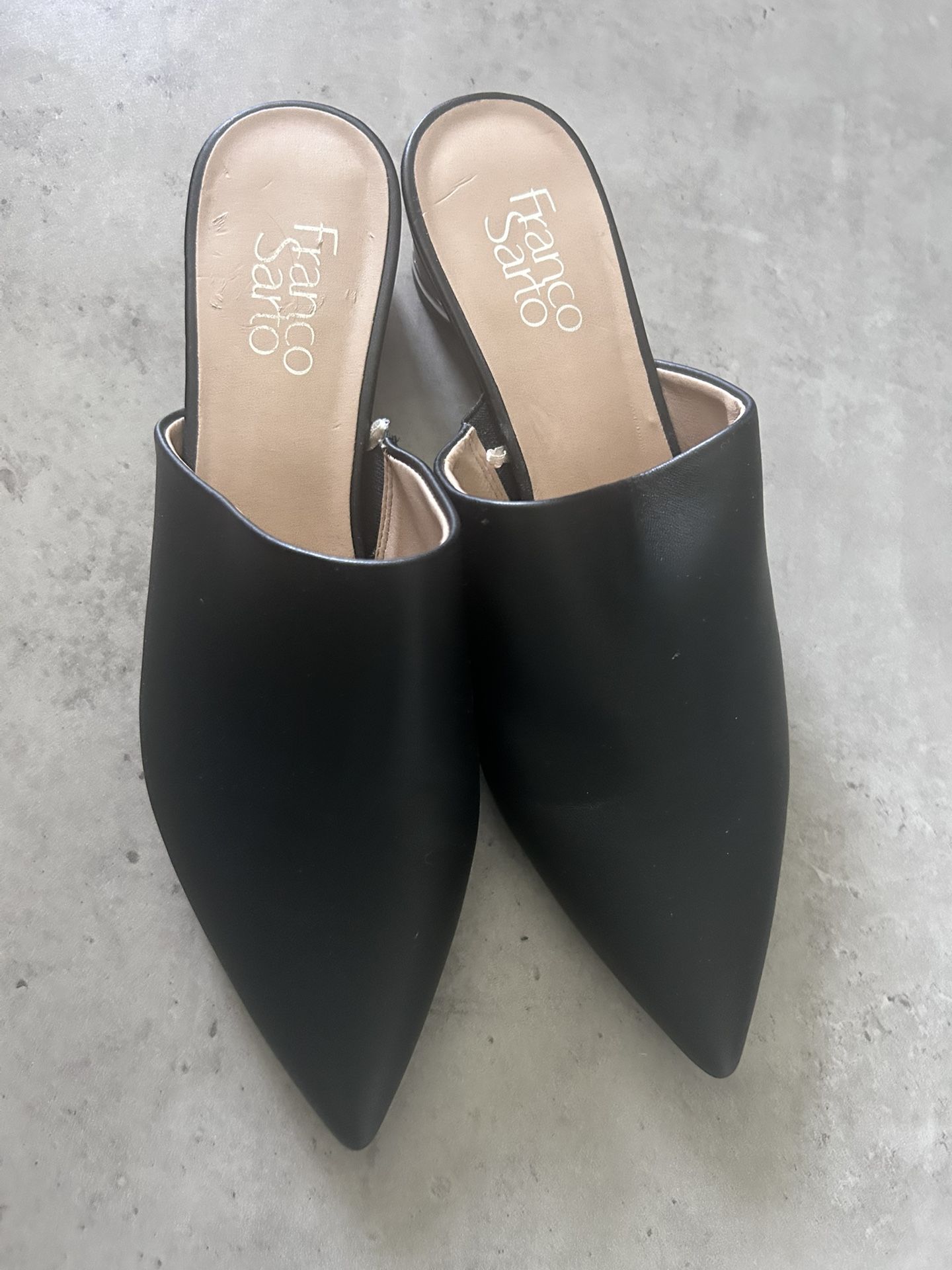 Womens Mules Franco Sarto Mules Franco Sarto Viola Block Heel Mules